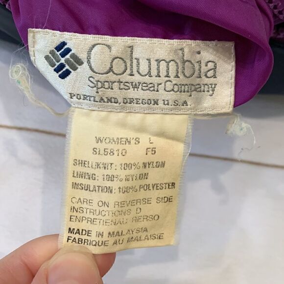 Columbia Woman’s Reversible Jacket Size Large - Picture 7 of 13